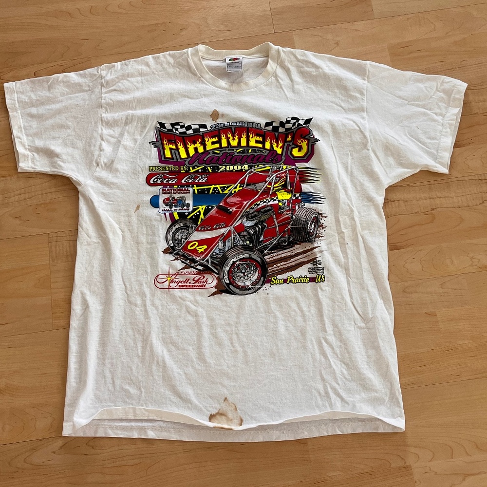2004 Coca Cola Fireman’s Nationals Midget Racing Championship 2XL - Stain